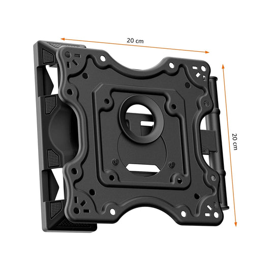 Premium Full Motion TV or Monitor Wall Mount for 14–43 Inch | Swivel & Tilt TV Wall Mount Bracket | Heavy Duty Flexible wall mount