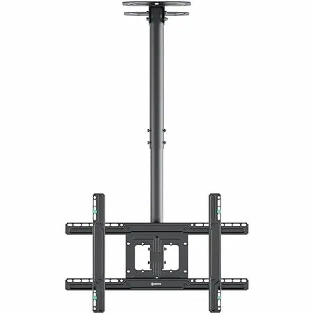 Ceiling TV Mount for 43–75 Inch TVs | Heavy Duty Adjustable Hanging TV Bracket