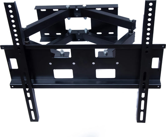 Double Arm Flexible TV Wall Mount for 32–65 Inch TVs | Full Motion Swivel & Tilt Bracket
