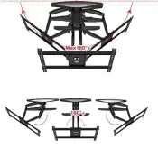 Heavy Duty Swivel TV Wall Mount (43–85 Inch) | Full Motion | Extendable Arm | 1 Year Warranty
