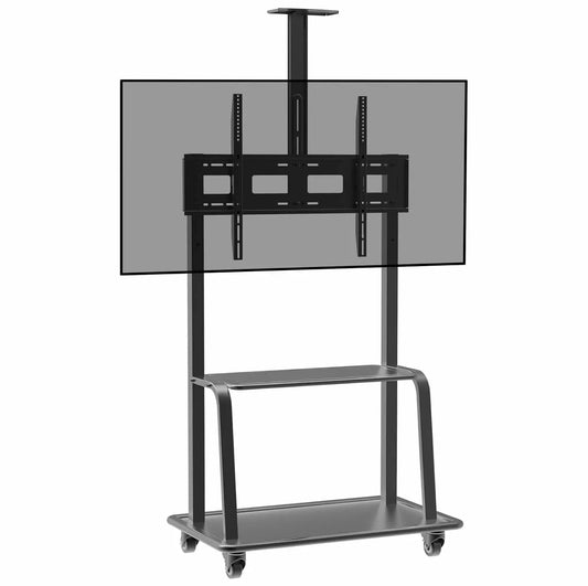 Heavy Duty TV Trolley Stand for 43–98 Inch TVs | Large Screen Mobile Floor Stand