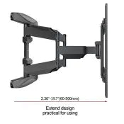Heavy Duty Swivel TV Wall Mount (43–85 Inch) | Full Motion | Extendable Arm | 1 Year Warranty