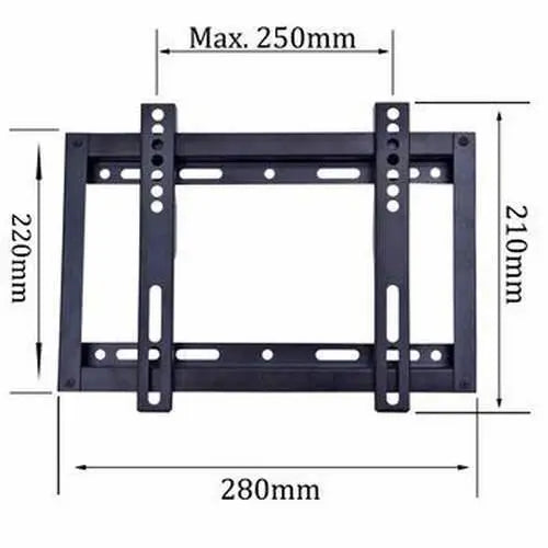 Fixed TV Wall Mount (17–43 Inch) | Heavy Duty| 1 Year Warranty