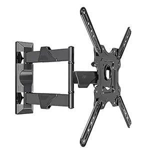 Swivel TV Wall Mount Bracket for 32–55 Inch TVs/Monitors | Adjustable Full Motion TV Mount